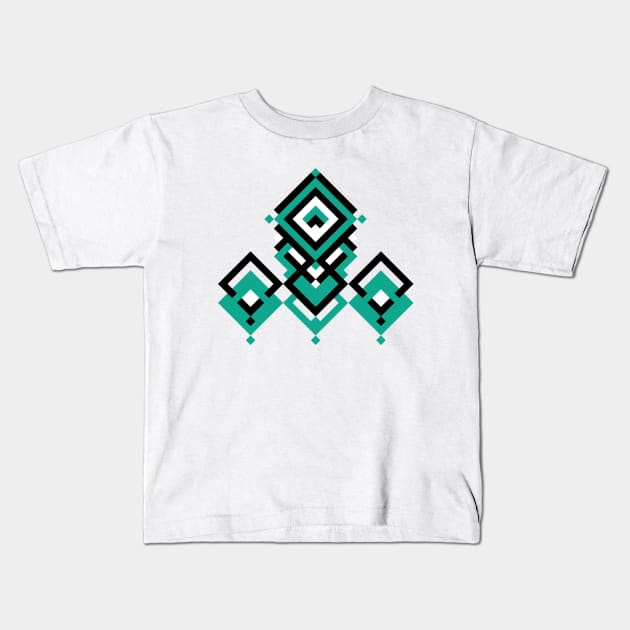 Geometry symbol 2 Kids T-Shirt by glavabegunats